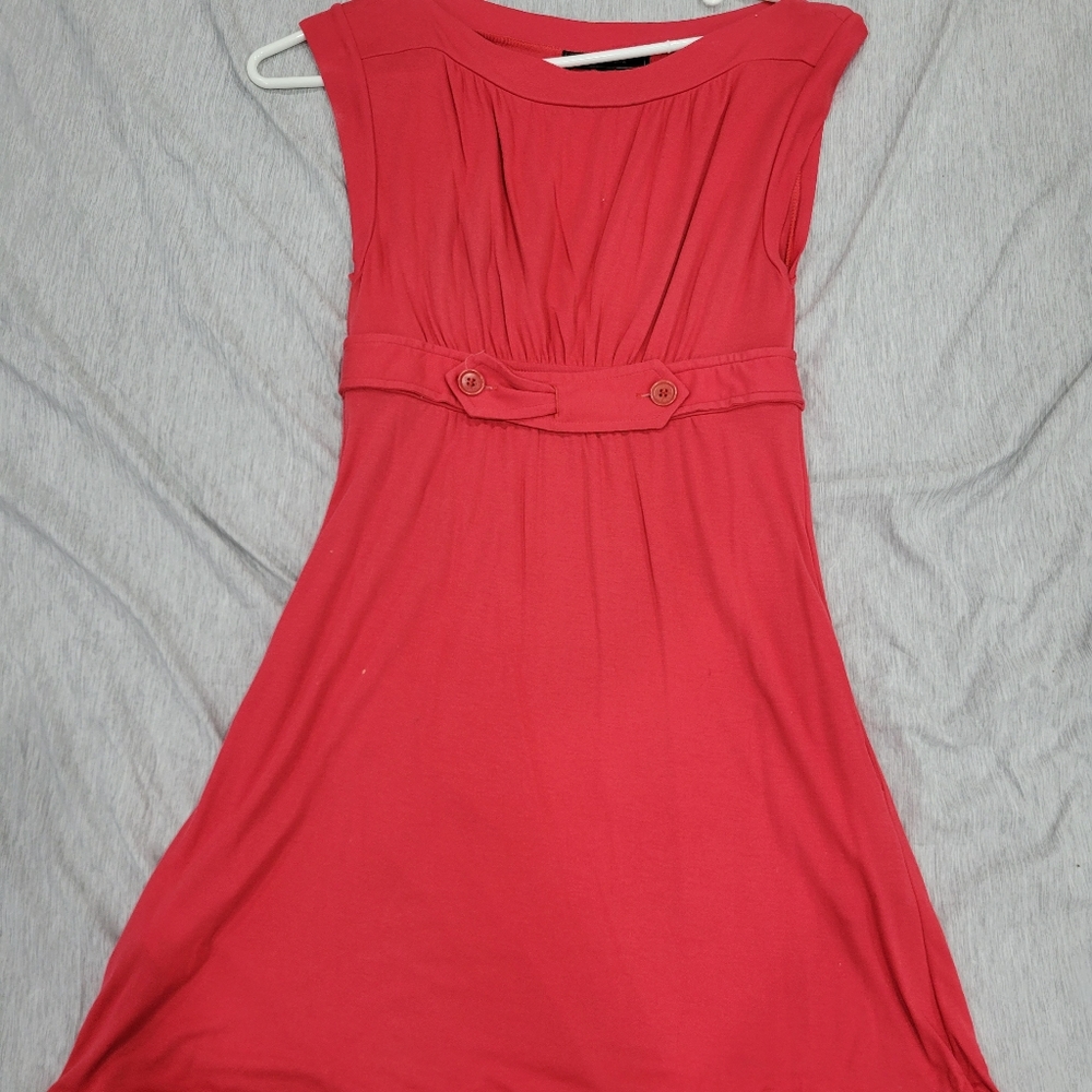 BCBG red orange casual dress